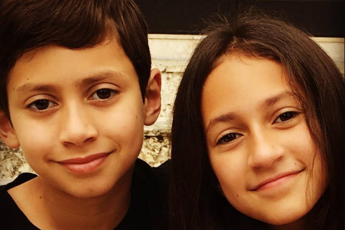 Resultado de imagen de emme y max hijos de jennifer lopez