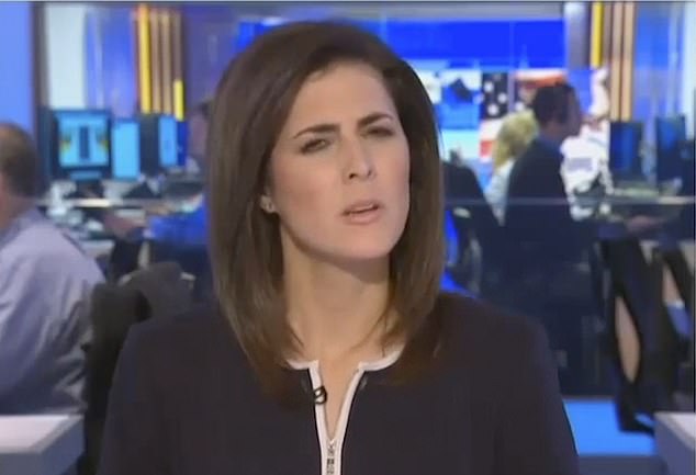 Anchor Lindsey Reiser (pictured) ended the interview immediately following the 