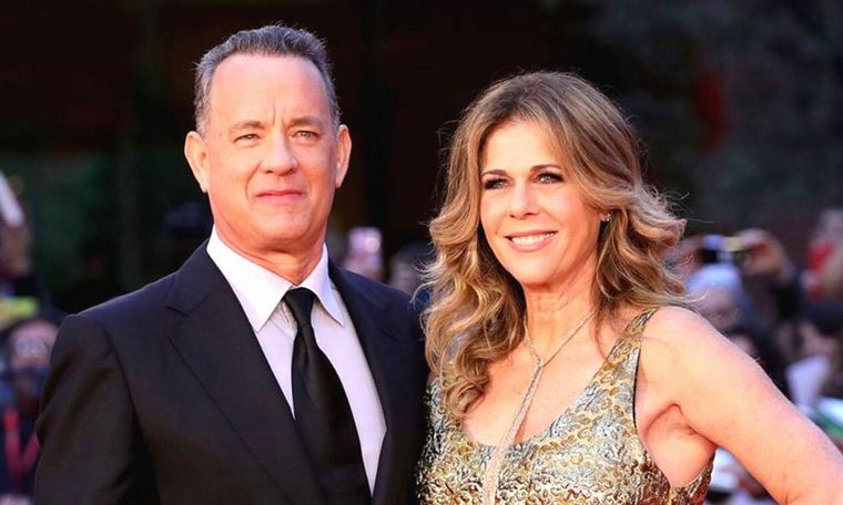 Resultado de imagen de tom hanks y su esposa corona virus