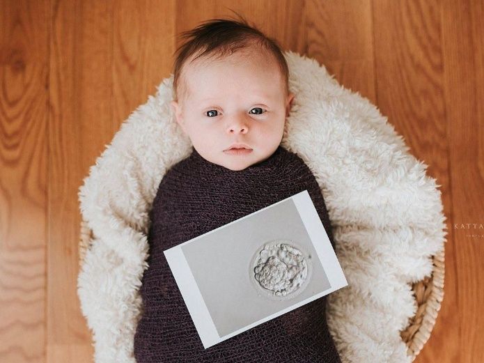 El caso de la bebé que estuvo congelada 13 años. Foto: Facebook