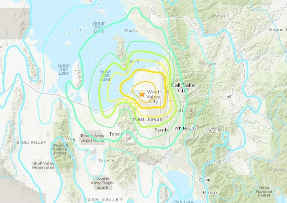 Powerful 5.7Magnitude Earthquake Rocked Salt Lake City In Utah And