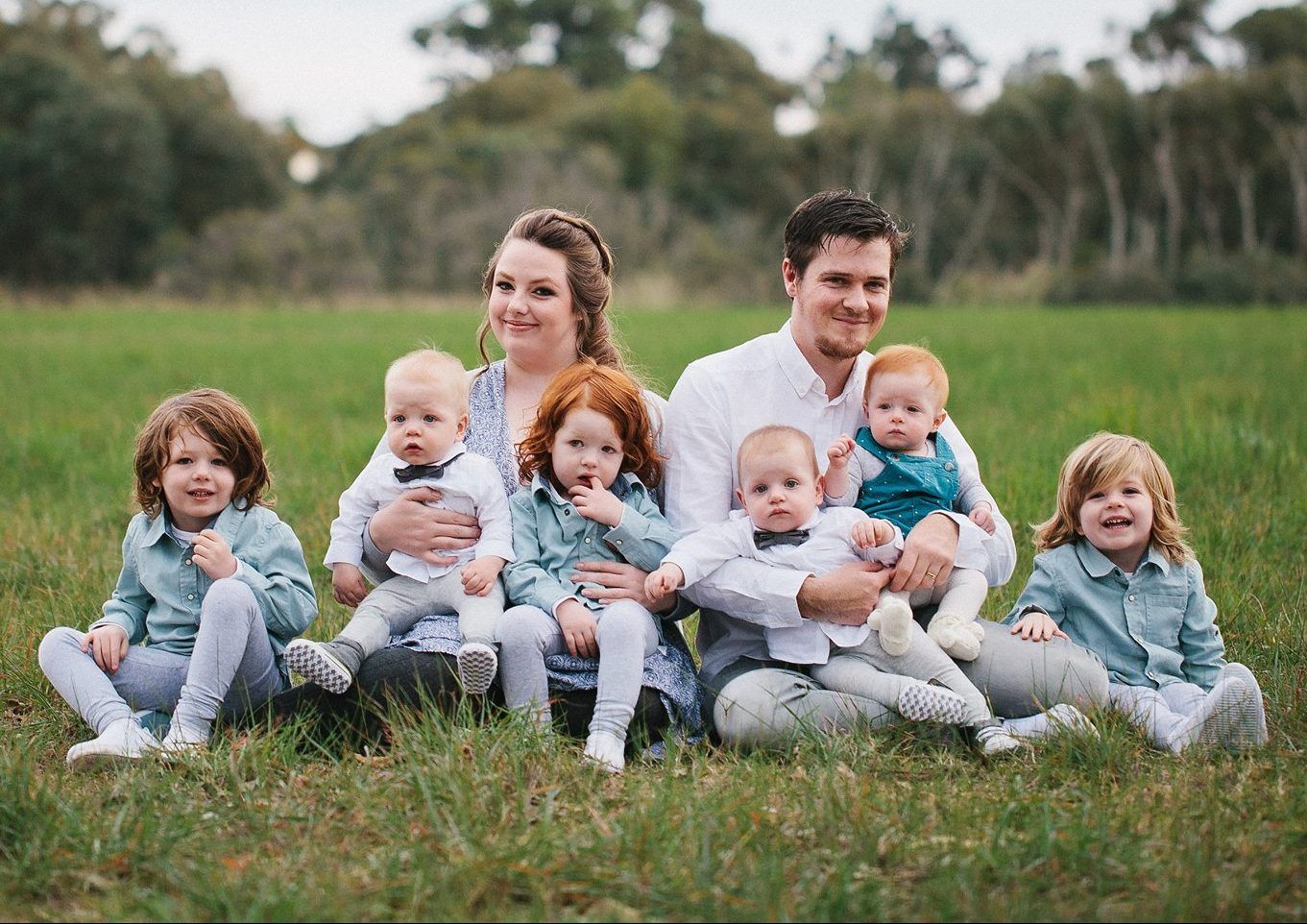 Chloe Dunstan y su marido, Rohan, tenían tres maravillosos hijos ...