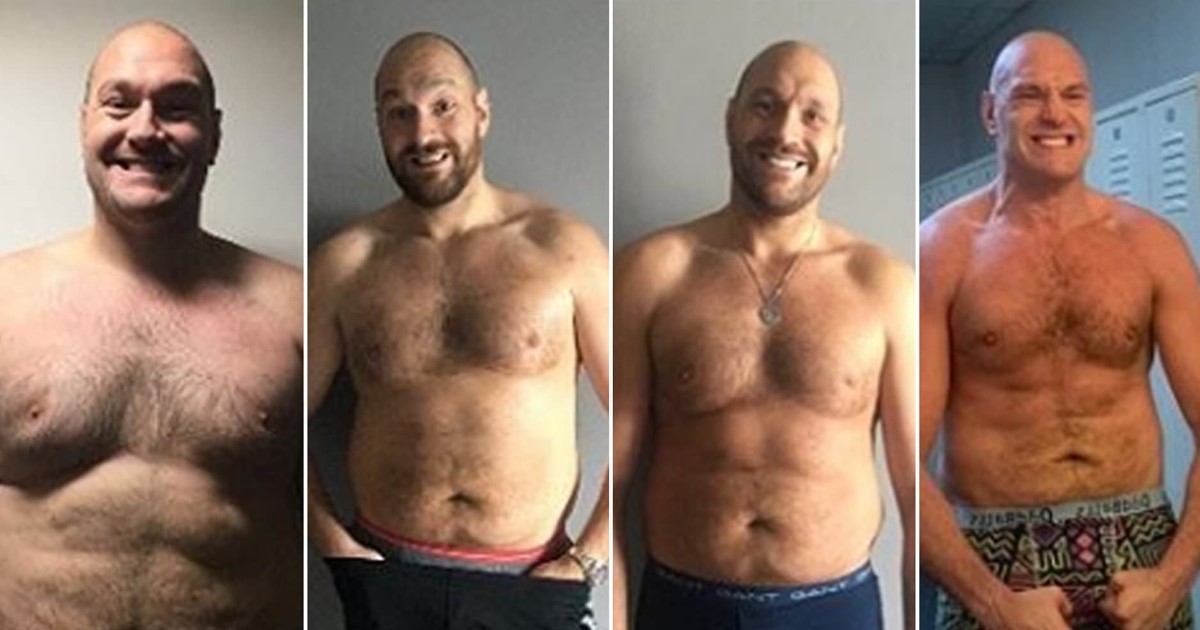 Tyson Fury Showed Off His Awesome Transformation Journey Of Losing