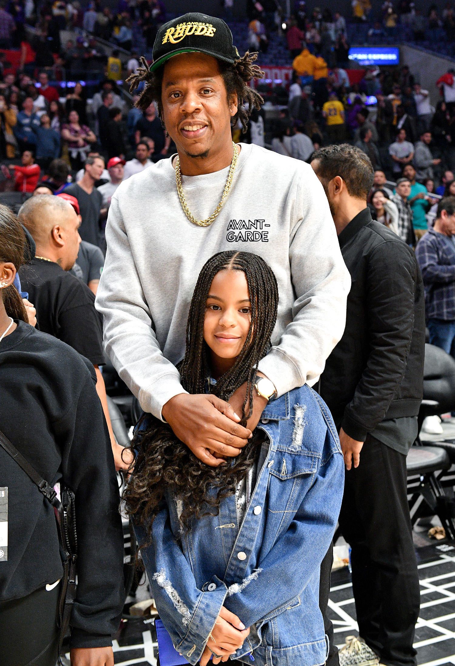 Jay-Z Took Daughter Blue Ivy Carter On A Date To See L.A. Lakers Game ...