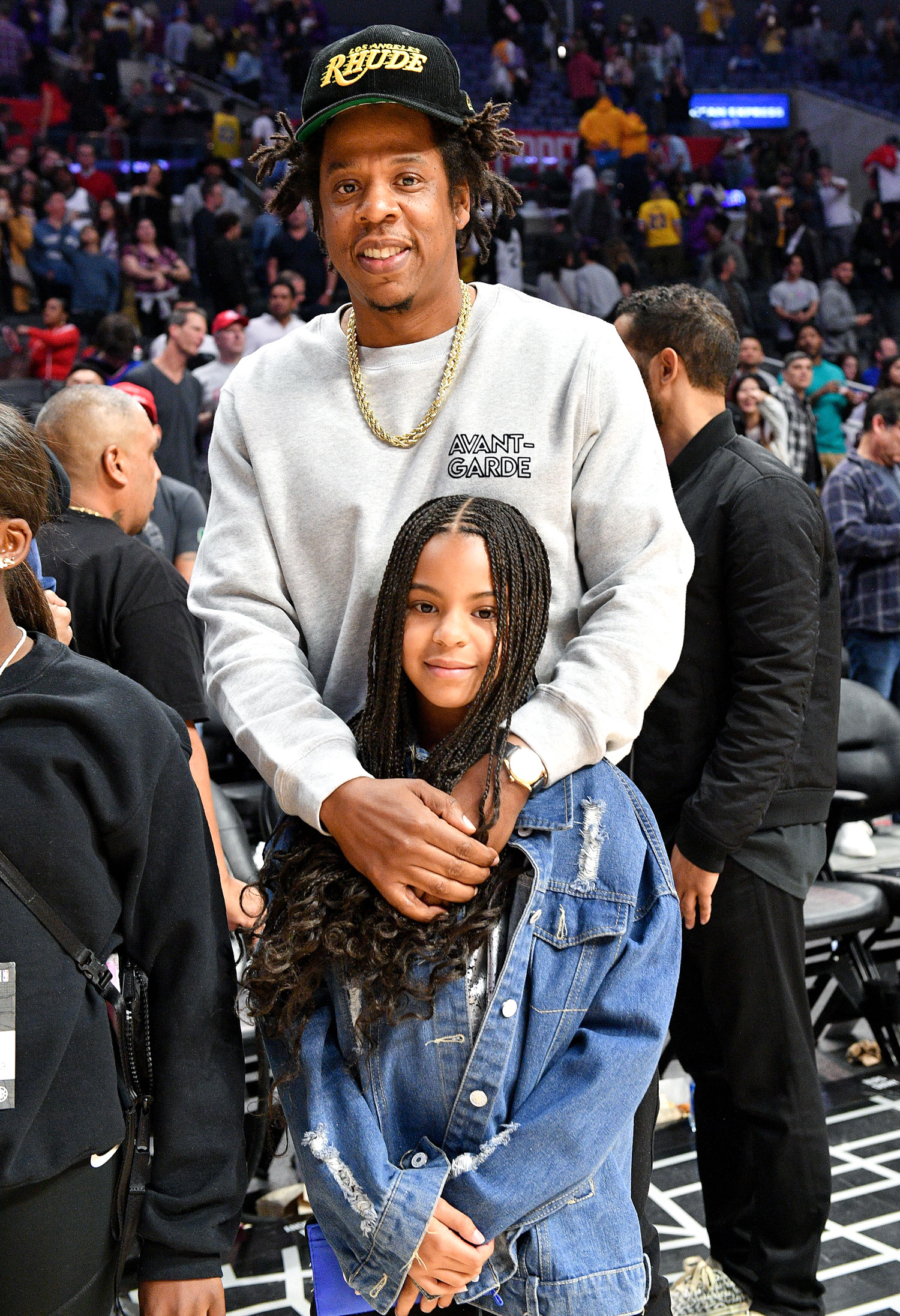 JayZ Took Daughter Blue Ivy Carter On A Date To See L.A. Lakers Game