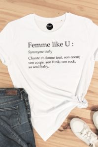 tee shirt femme like u