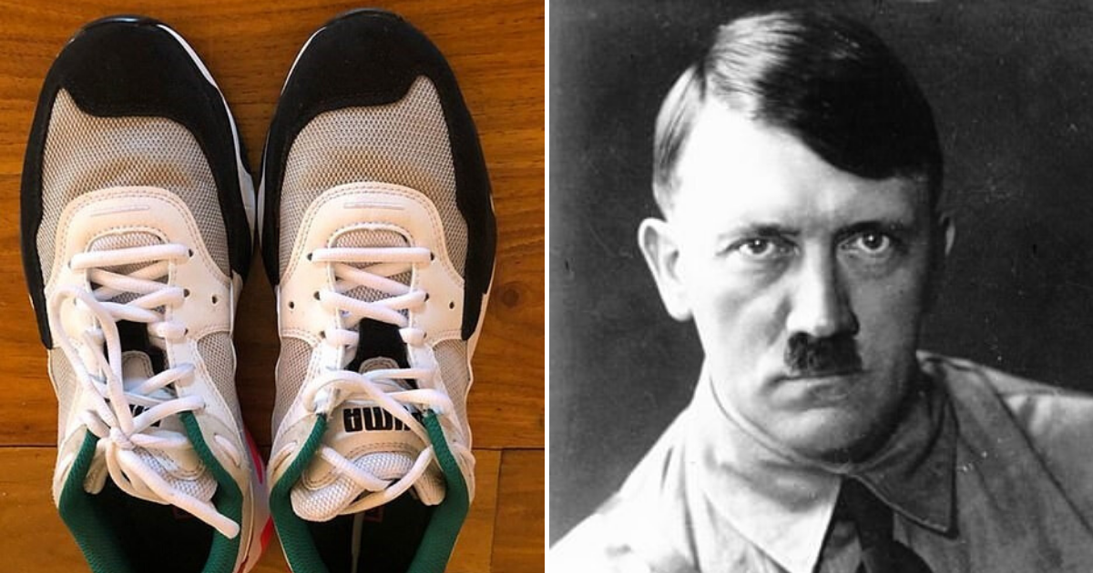 New Puma Trainers Slammed For Uncanny Resemblance To Adolf Hitler ...