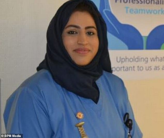 Areema Nasreen, 36, a Walsall staff nurse and mother-of-three, has died from coronavirus, becoming the country