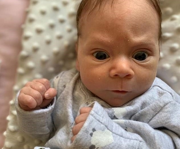 Gordon Ramsay S Adorable Son Oscar Had His Dads Angry Face As He Celebrated His First