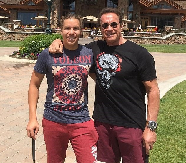 Arnold Schwarzenegger’s Son Recreated His Father's Iconic Bodybuilding ...