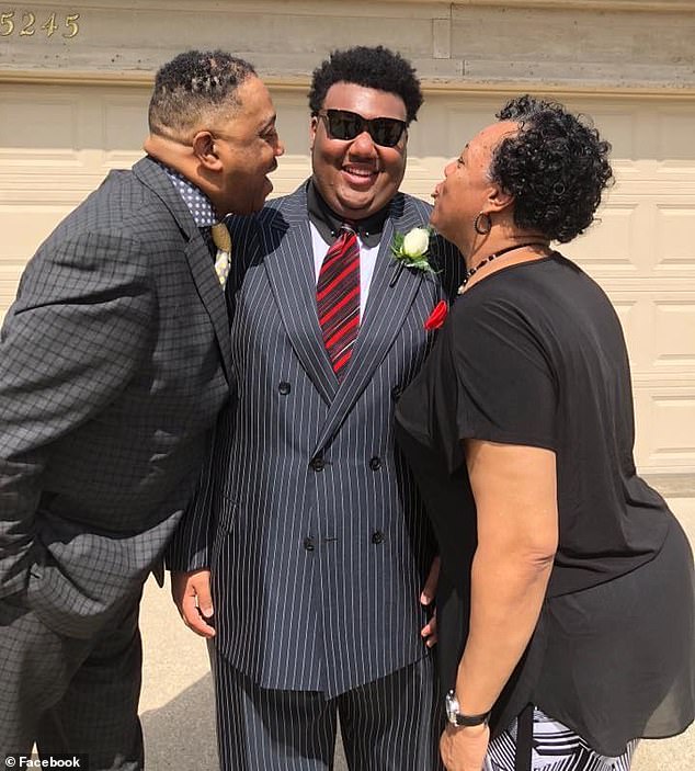 Freddie Lee Brown Jr., 59, left, died just days before his son Freddie Lee Brown III, center