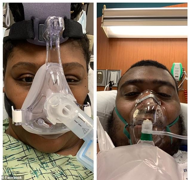 Both men ended up in intensive care after falling ill with coronavirus