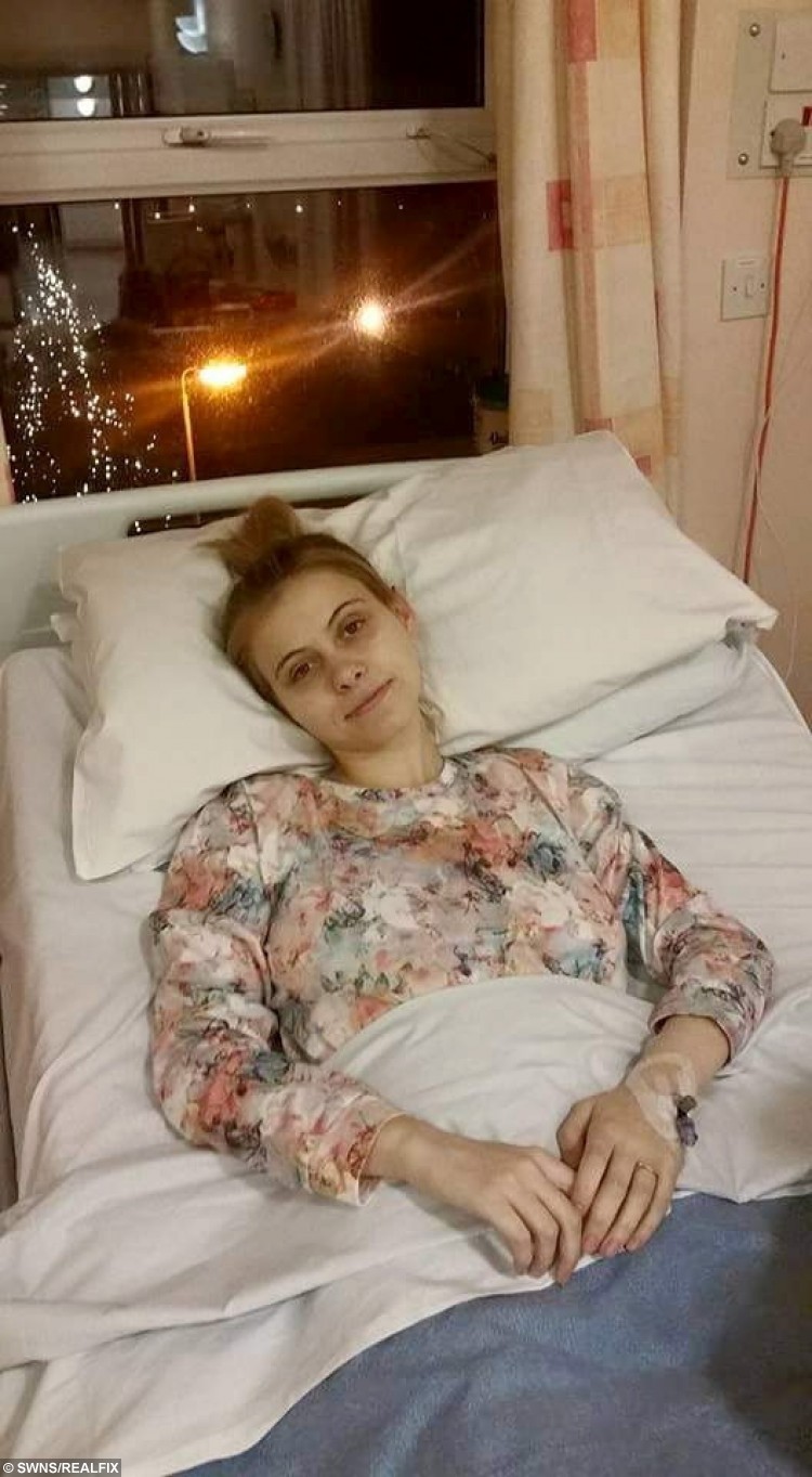 A mum weighed just five stone after she was misdiagnosed with an ...