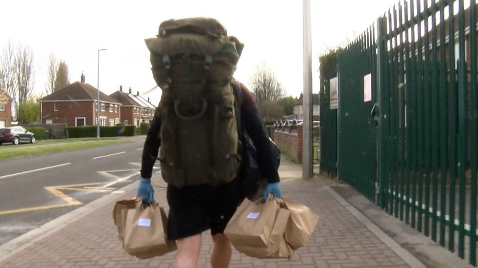 Coronavirus: Grimsby teacher delivering dozens of lunches a day ...