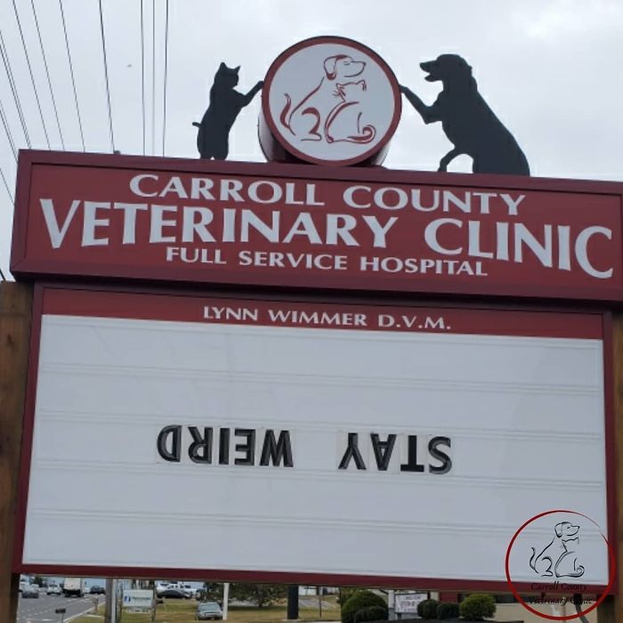 Funny-Carroll-County-Veterinary-Clinic-Signs Funny-Carroll-County-Veterinary-Clinic-Signs