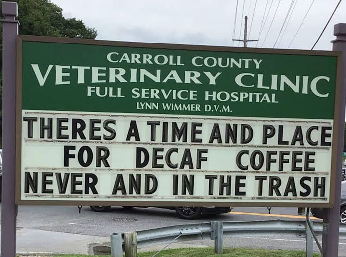 Funny-Carroll-County-Veterinary-Clinic-Signs Funny-Carroll-County-Veterinary-Clinic-Signs