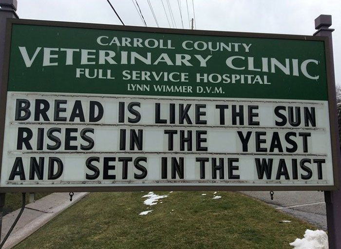 Funny-Carroll-County-Veterinary-Clinic-Signs Funny-Carroll-County-Veterinary-Clinic-Signs