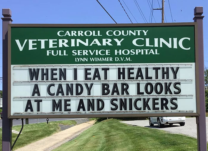 Funny-Carroll-County-Veterinary-Clinic-Signs Funny-Carroll-County-Veterinary-Clinic-Signs