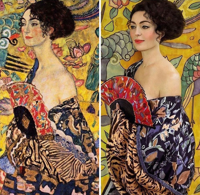 Neue Galerie New Yorkinspiration Of The Day - Lady With Fan By Gustav Klimt (1917-1918) And The Gorgeous Muse Neue Galerie New Yorkinspiration Of The Day - Lady With Fan By Gustav Klimt (1917-1918) And The Gorgeous Muse