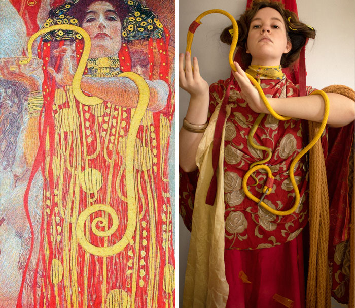 Gustav Klimt , Hygieia. C1900. (Ft Doggy Leash) Gustav Klimt , Hygieia. C1900. (Ft Doggy Leash)