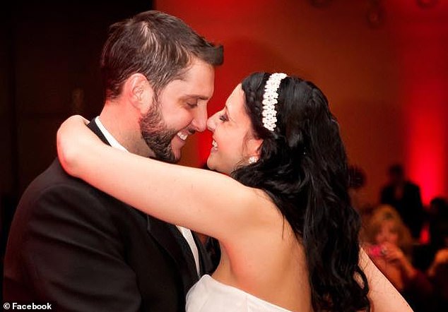 Katie Coelho, 33, rushed to the hospital in Danbury, Connecticut, on Wednesday after her husband of seven years Jon suffered a cardiac arrest as a result of the coronavirus