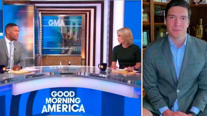 Will Reeve apareció en vivo sin pantalones en el programa "Good Morning America"