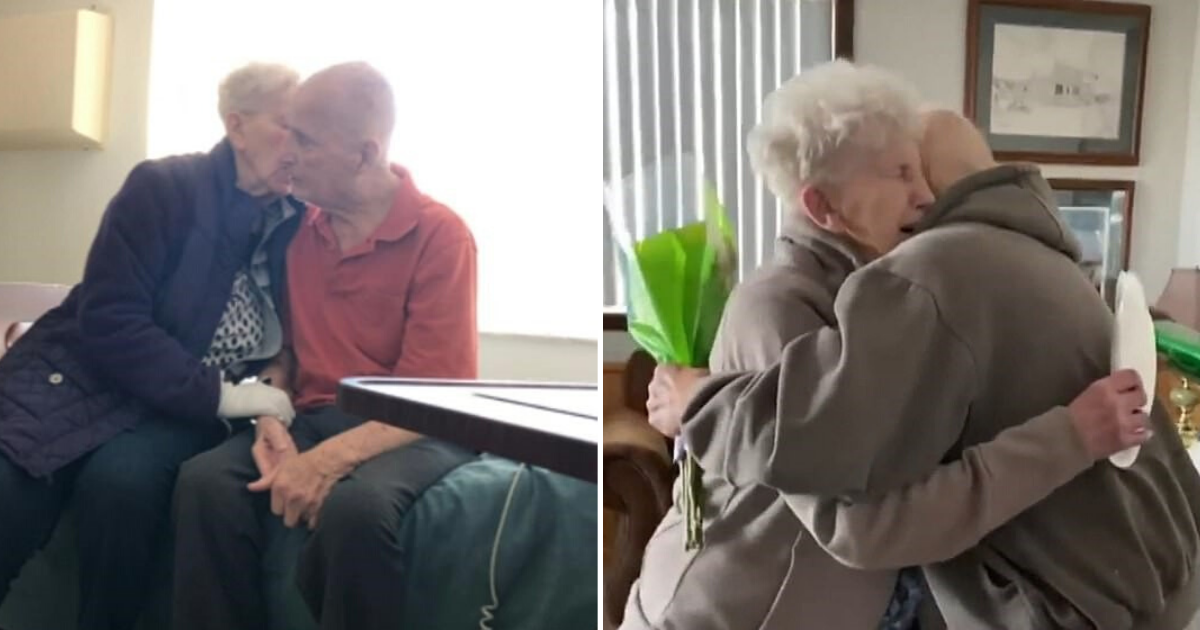 Husband Surprised Wife On Her 84th Birthday After Spending ...