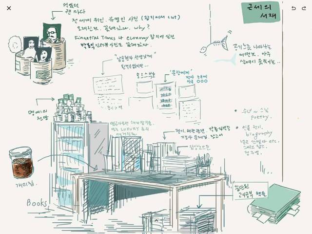 아이패드로 그린 봉준호 감독의 스케치 실력 ㄷㄷ.jpg | 인스티즈