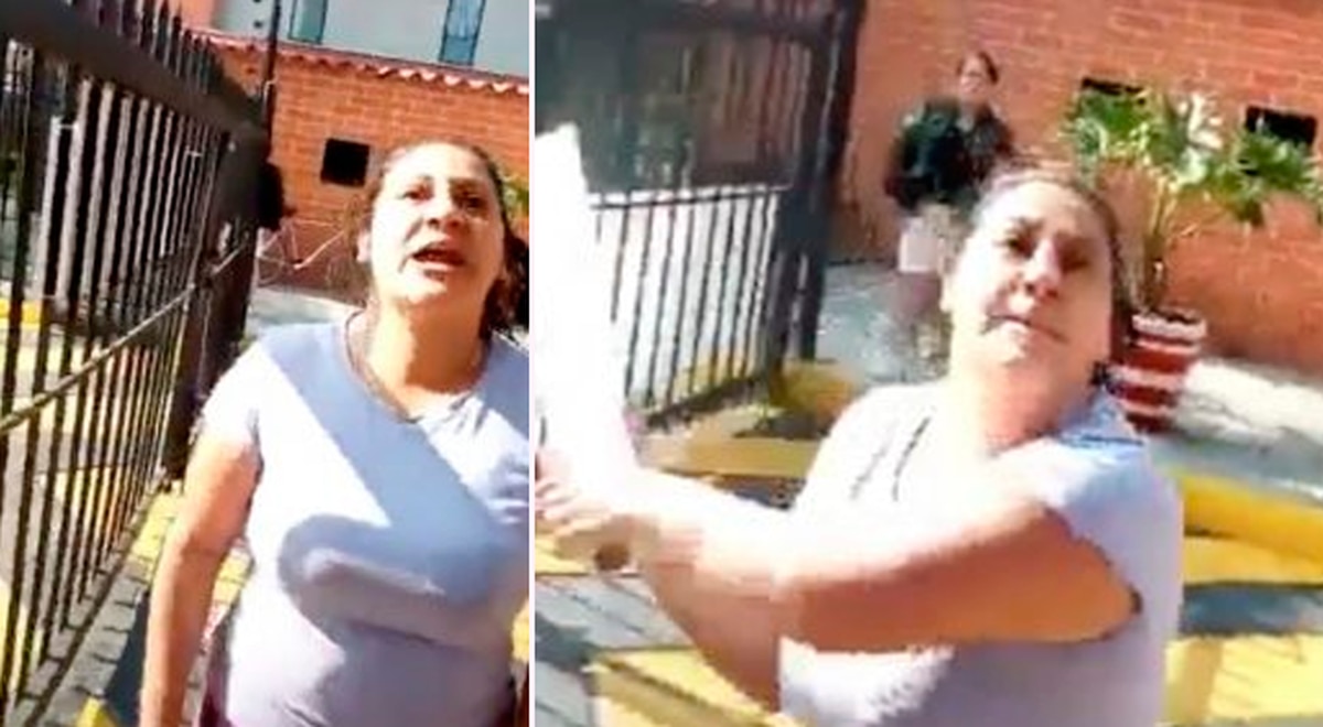 Video | Colombia: mujer humilla y golpea a vigilante por no dejar ...