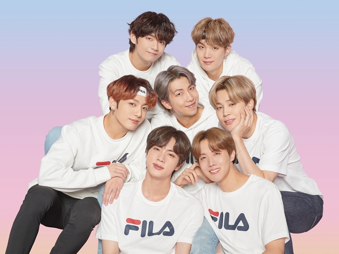 FILA X BTS