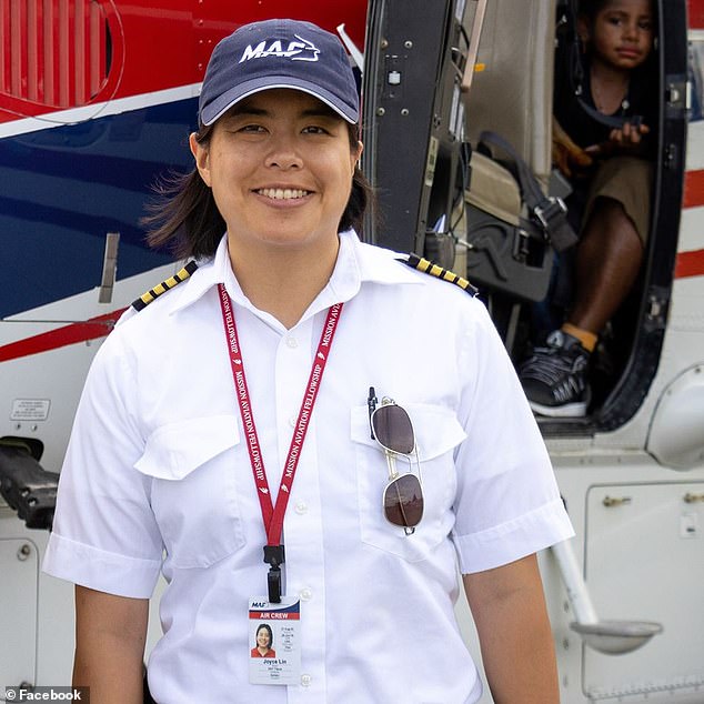Joyce Lin, 40, died in a light plane crash Tuesday while on her way to deliver COVID-19 tests to a remote village in Indonesia