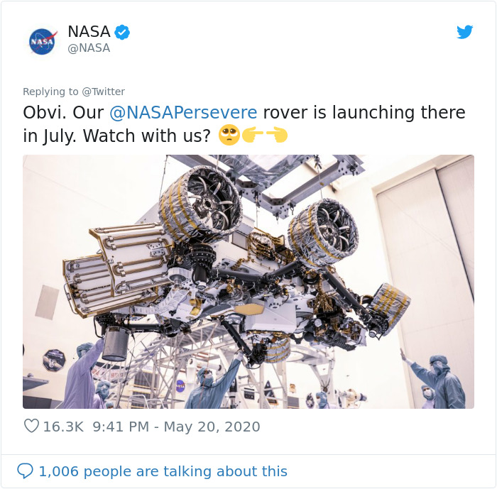 Flirty Conversation Between NASA And Twitter Is Literally Out Of This ...