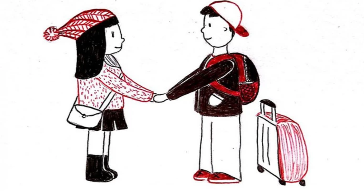 장거리 커플의 일상을 담은 일러스트 15 | 여심큐레이션 LASS