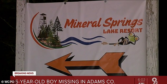 Officers and divers spent hours looking for Cameron on Monday before suspending the search after midnight