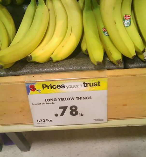 you had one job