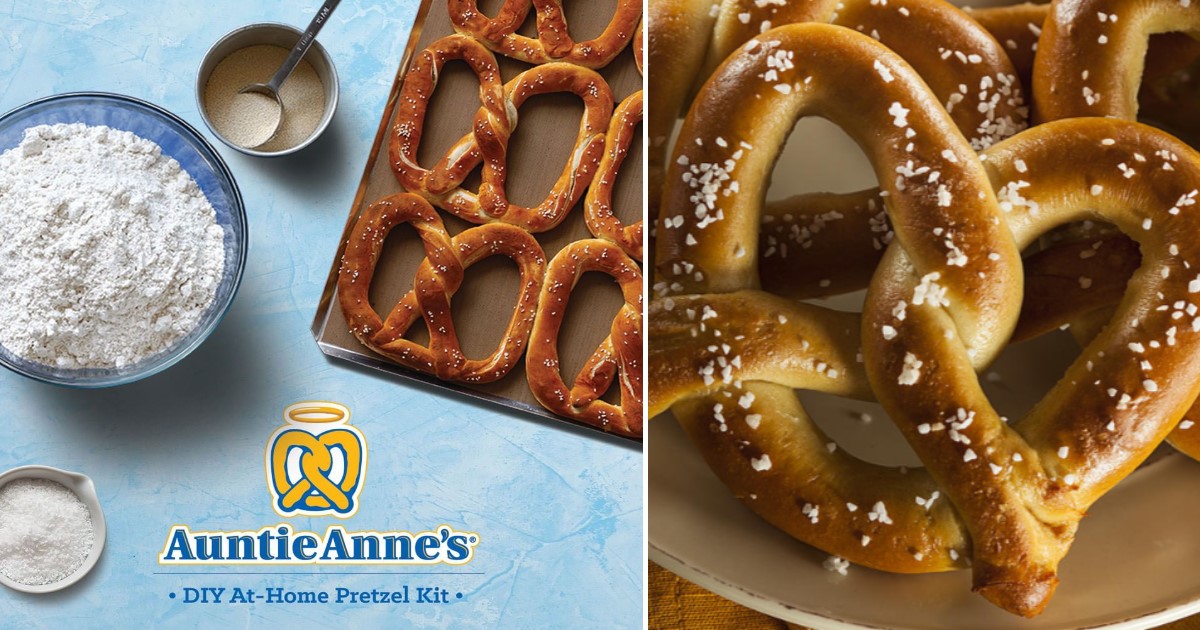 Auntie Anne’s Launched DIY Kits So You Could Enjoy Their Delicious