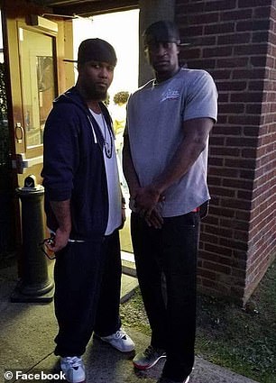 Terrence (left) and George Floyd (right)