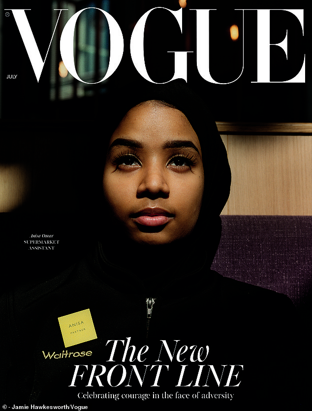 Anisa Omar, a 21-year-old Waitrose partner at King