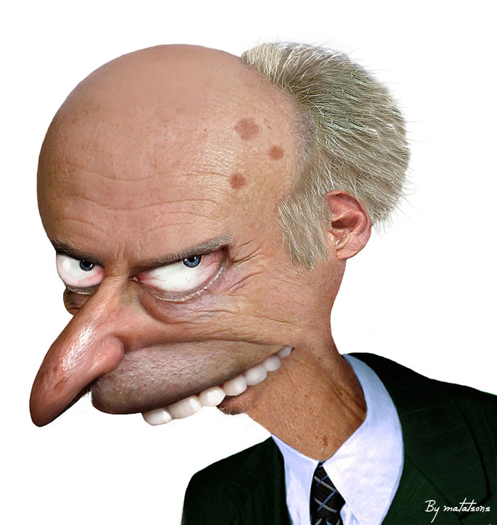 real life cartoon characters
