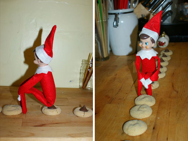 elf on the shelf funny ideas