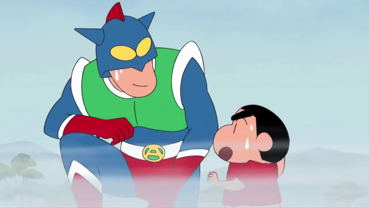 짱구는 못말려17기 미방영 액션가면을 배신 않해 - YouTube