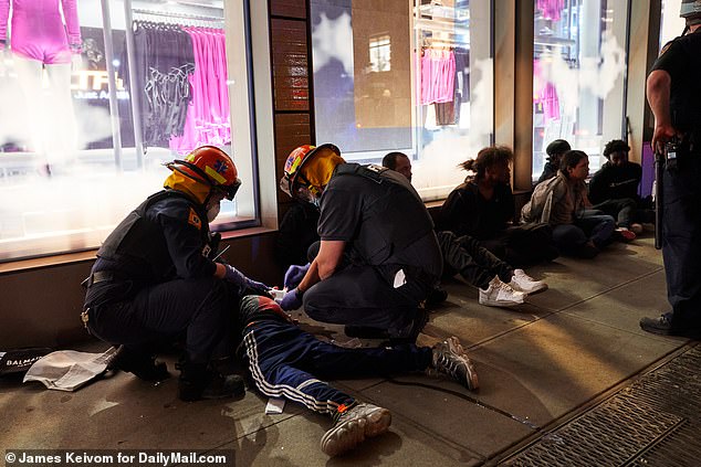 After an 11pm curfew was enforced Monday, arrested increased five-fold compared to Sunday