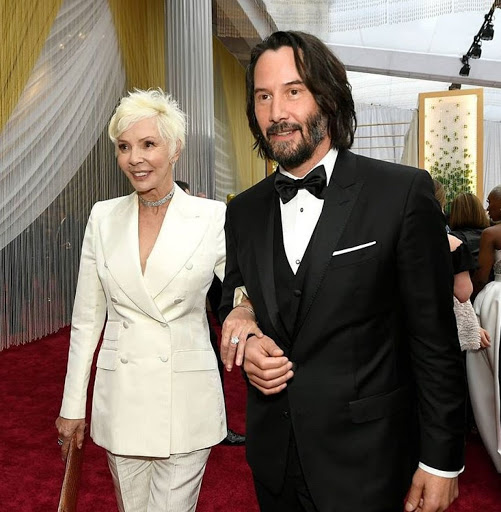 Keanu Reeves brings mum to Oscars 2020 but viewers think she