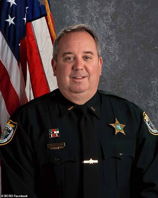 The president of the Brevard Fraternal Order of Police behind the now-deleted remarks, Lt. Robert Gamin (pictured), has since apologized for the 