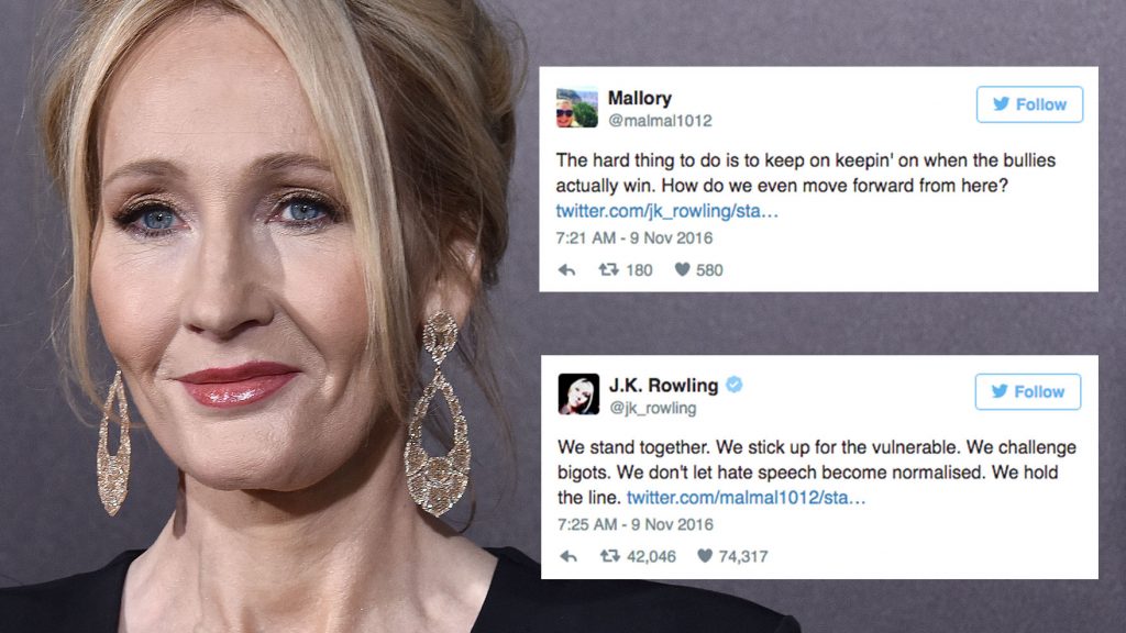 JK Rowling Tweets You Should Know That Crashed The Internet