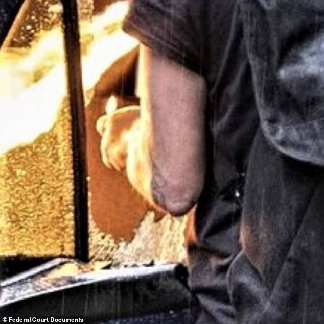 Federal authorities said Channon used a spray 