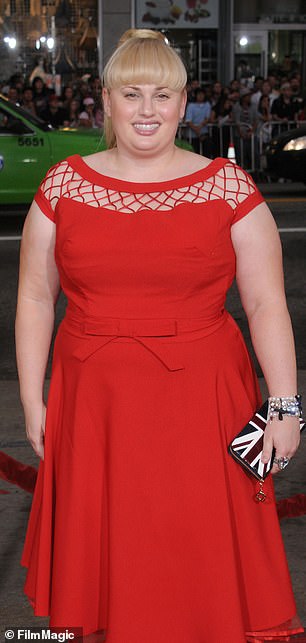 Back in the day: Rebel pictured at the premiere of Paul at the Grauman