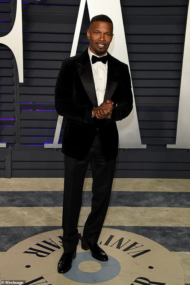 Calling out: The post featured four photos, including one with a black slave owner holding a gun with three white men chained up, which was called out by several prominent South Africans, and instead of apologizing, he shared a controversial video that was later deleted, but not before Jamie Foxx called him out