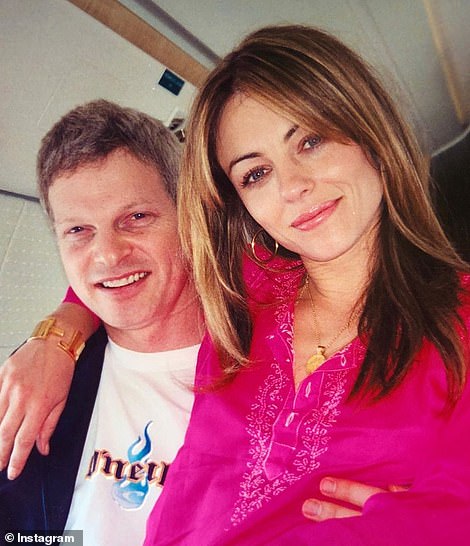 Liz Hurley and Steve Bing