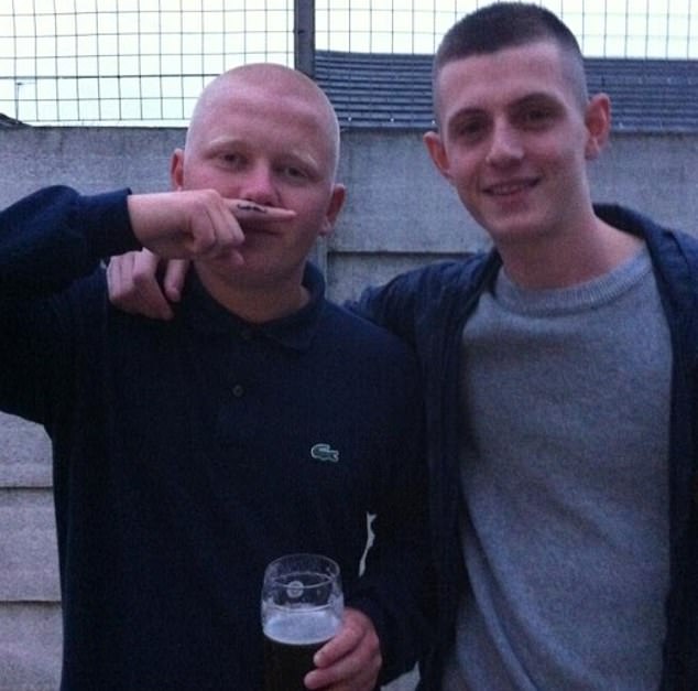 In 2013, the EDL supporter was pictured on Facebook holding a finger to his lip to mimic a moustache. The 24-year-old from Colne, near Burnley, insisted to MailOnline: 